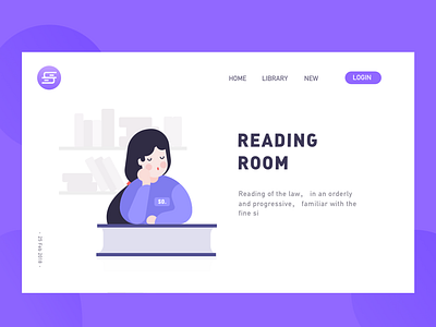 Daily practice book character，illustration，web