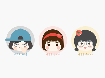 Our LingoHouse avatar cute illustration