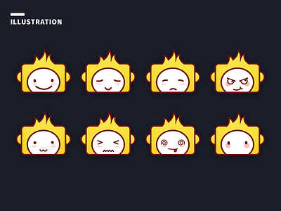 Expression illustration ip ui