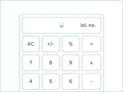 Daily UI - 004 - Calculator calculator daily ui sassy calculator
