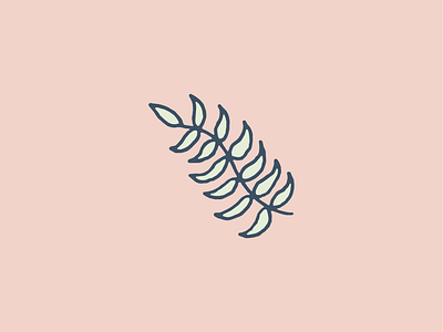 🌿 branch glyph graphic hand drawn illustration