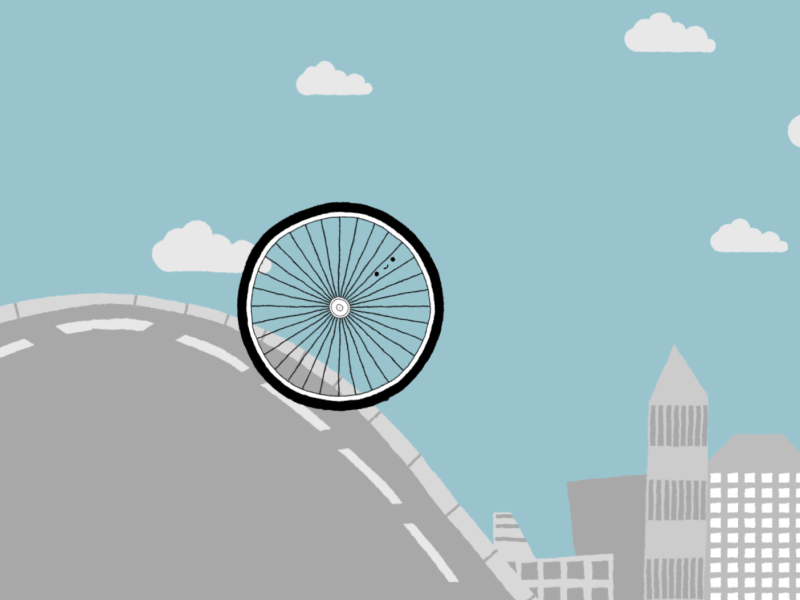 take care of yourself after effects animation gif motion wheel