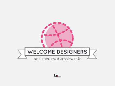 Welcome on Dribbble! ball congratulation designers dribbble shot invite