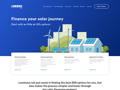 Landing Page energy landing landingpage page solar web webpage