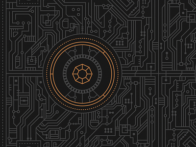 Circuitry circuits exploration futuristic microchip tech ui