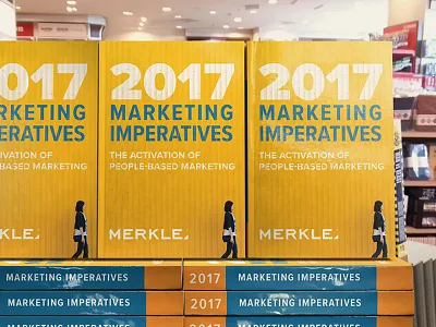 Merkle 2017 Imperatives Cover Design book cover packaging