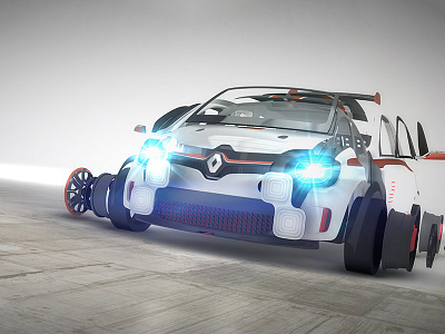 TWIN'Z EXPERIENCE // Making off art direction car cgi