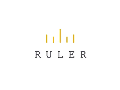 Ruler Logo brand crown icon king logo mark royal ruler