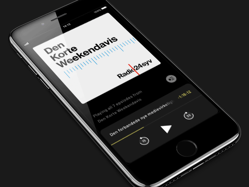 Podcast animation app ios iphone podcast