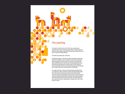 google cover white paper 3 binary dog orange pattern red top