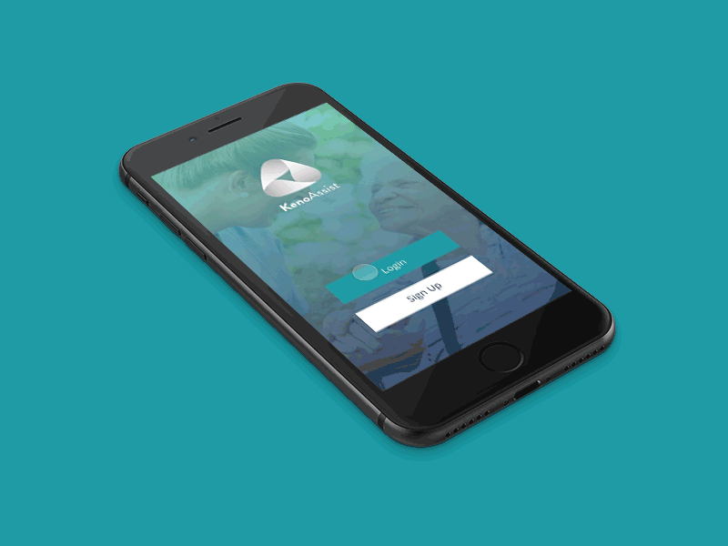 KenoAssist UI app designer interaction designer medical app native app ui ui designer user interface