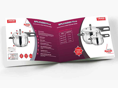 Vinod CookWear ads brochure graphic deisgn photoshop poster