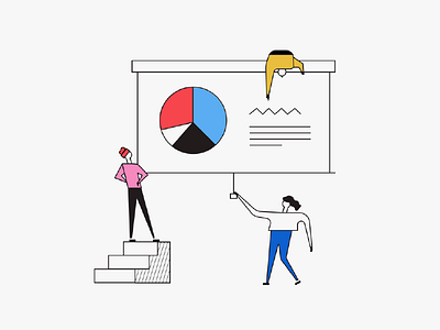 Illustration Experiment figures illustration pie charts