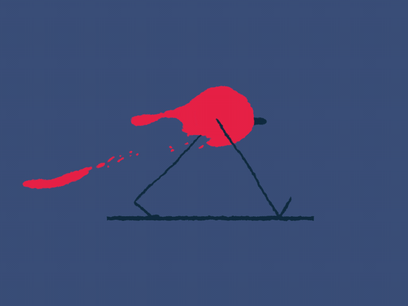 Walk Cycle #01 2d animation art cycle fluids pose to pose straight ahead walk walk cycle