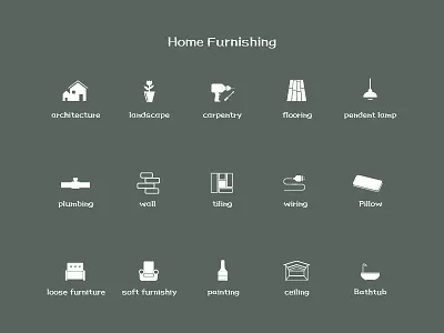 Home Furnishing home icon