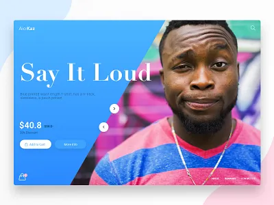 Ecommerce Clothing Store clothing design fashion layout product shop store ui web website