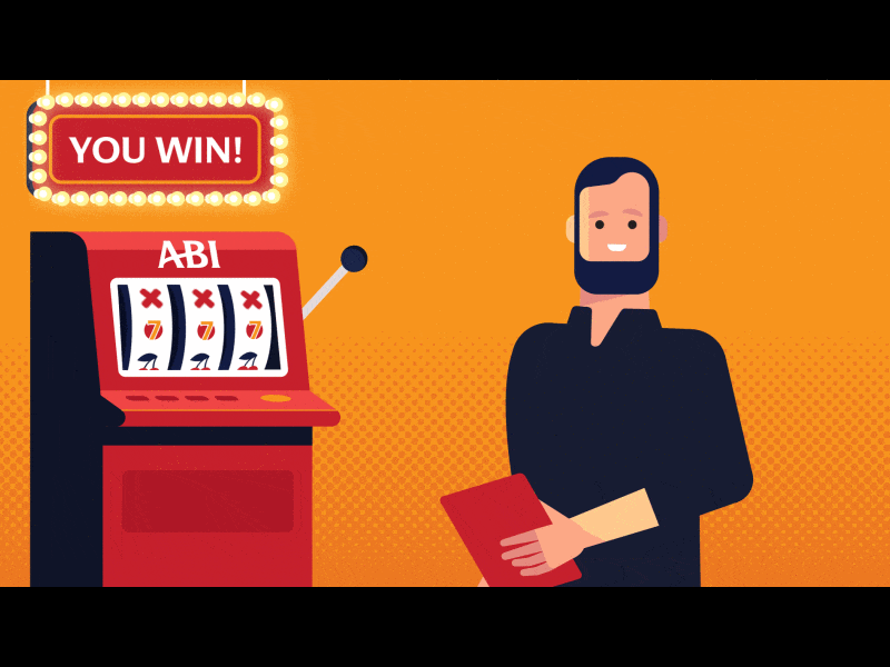 slot machines 2d ae animation character flat motion slot