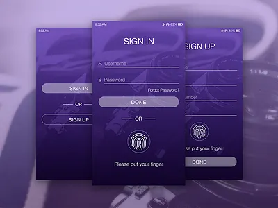 Sign in concept form design gradient ui graphic login login ui mobile ui sign in ui concept