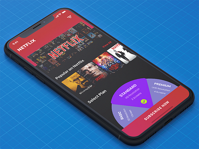 Netflix Concept black theme design hotstar iphonex netflix plans ui ux videos