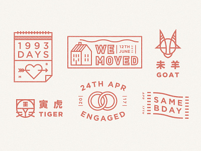 Love Facts elements facts icon statistic zodiac