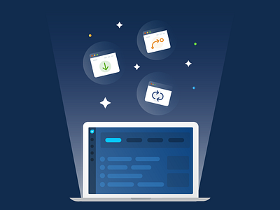 Change Management design freshdesk freshworks illustration manage