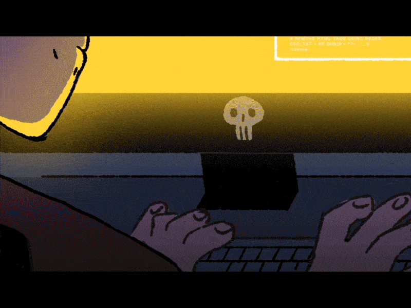 Hackers! 2d animation cel combitech johannes fast mss traditional