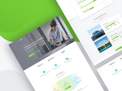 Fingood design czech design finance investment ui ux web webdesign