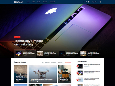 Neotech Magazine creative devices future gadgets magazine mobile modern tech technology