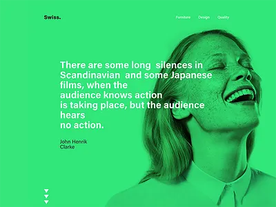 Swiss Screen Drbbbl scandinavian swiss webflow website