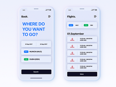 Where do you want to go? dubai emirates flight ios