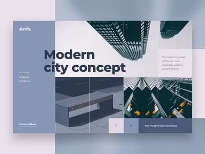 Design concept for Arch. concept interface ui ui design uidesign web web design webdesign