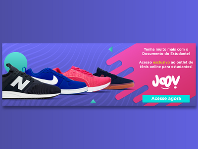 Web Banner - Joov design outlet sneakers web