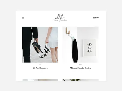 Squarespace Blog Preview blog design minimal blog minimal design minimal website responsive design squarespace