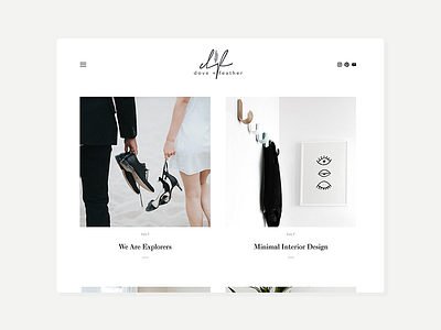 Squarespace Blog Preview blog design minimal blog minimal design minimal website responsive design squarespace