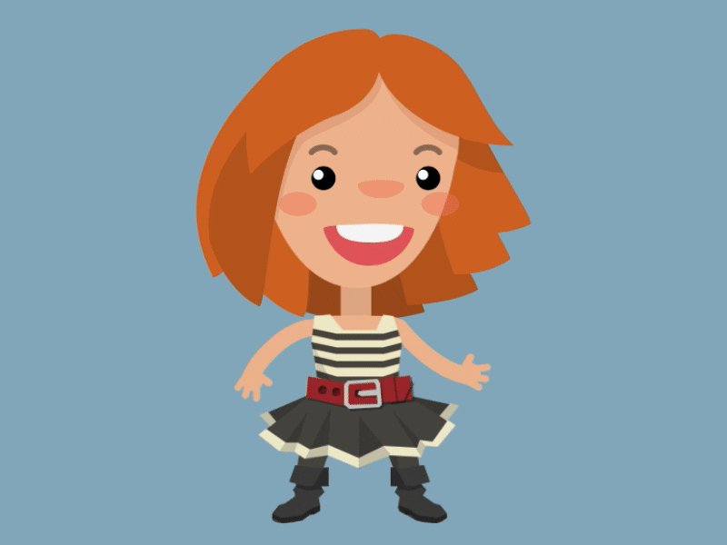 Pirate girl hair test flinto girl pirate transition