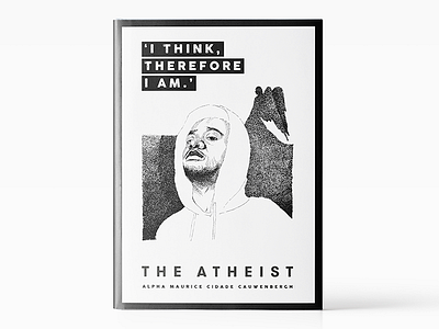 THE ATHEIST book cover illustration