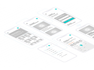 Mobile Userflow mobile userflow web design wireframe