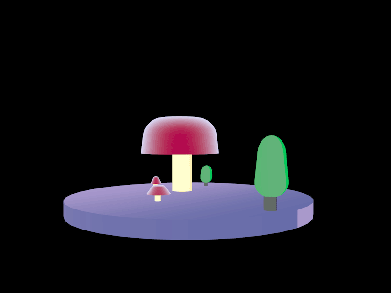 Mushroommushroom 3d after effects c4d learning