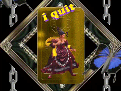 i quit animation design game gif gifart middeleast motion oriental pixelart streetfighter