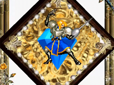 golden warrior animation design gif gifart graphic israel middeleast motion oriental typography videogame warrior