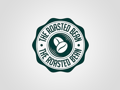 6/50 Coffee Shop badge bean challenge coffee coffeeshop dailylogochallenge design logo