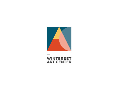 Winterset Art Center branding design identity logo