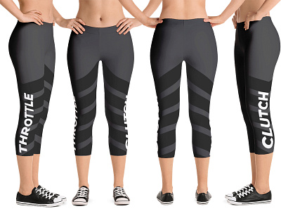 Throttle Clutch Leggings apparel cars ladies leggings