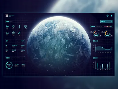 Visual Data Dashboard dashboard data ui