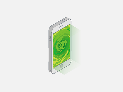 iPortal illustration iphone isometric morty portal rick rick and morty rickmorty screen