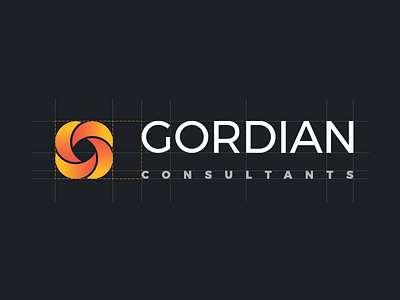 Gordian Consultants Rebranding branding graphic design logo design