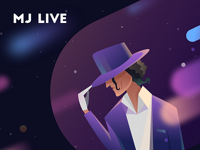 MJ Live illustration michael jackson mj