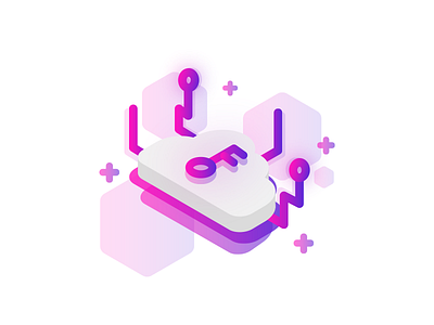 Cryptocurrency icon set blockchain cryptocurrency icon illustrations