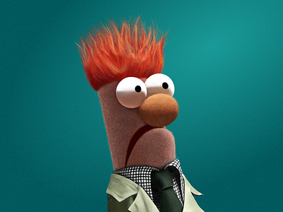 Beaker Digital Illustration adobe sketch apple pencil beaker ipad pro muppets