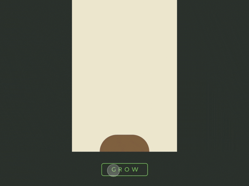 Grow animation graphicdesign interactions microinteractions mograph motion motiongraphics principle problem solving design ui ux